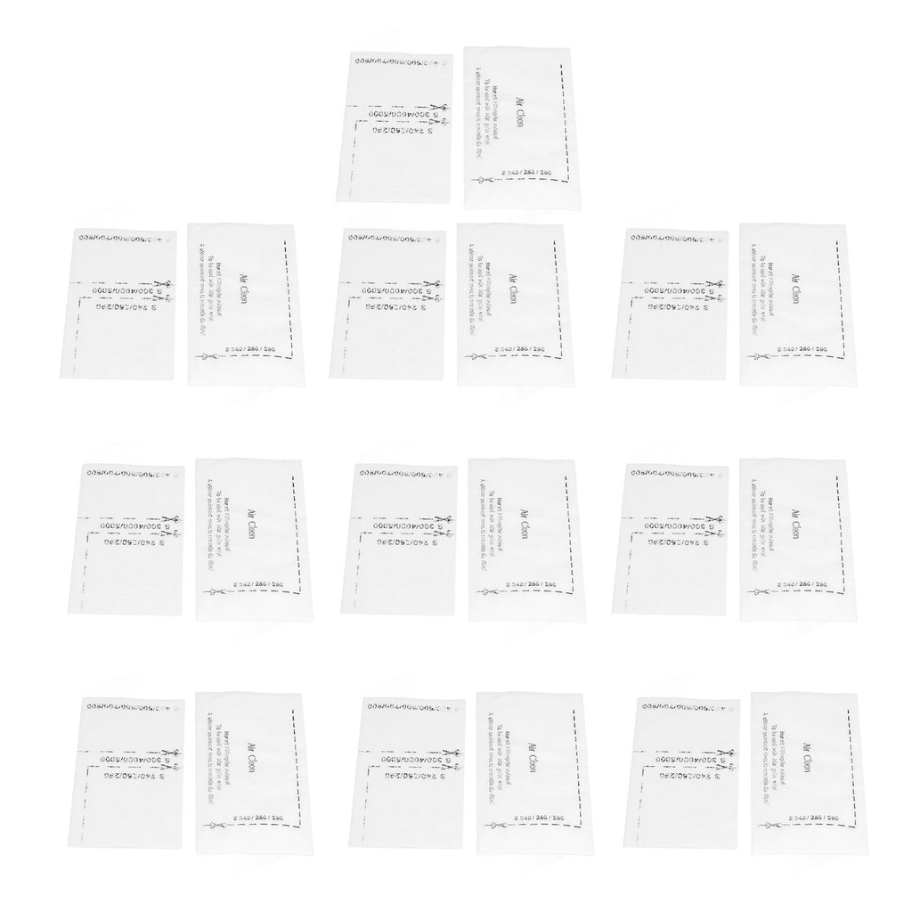 10x Filter Screen Kit for Miele FJM GN Series Vacuum Cleaner White