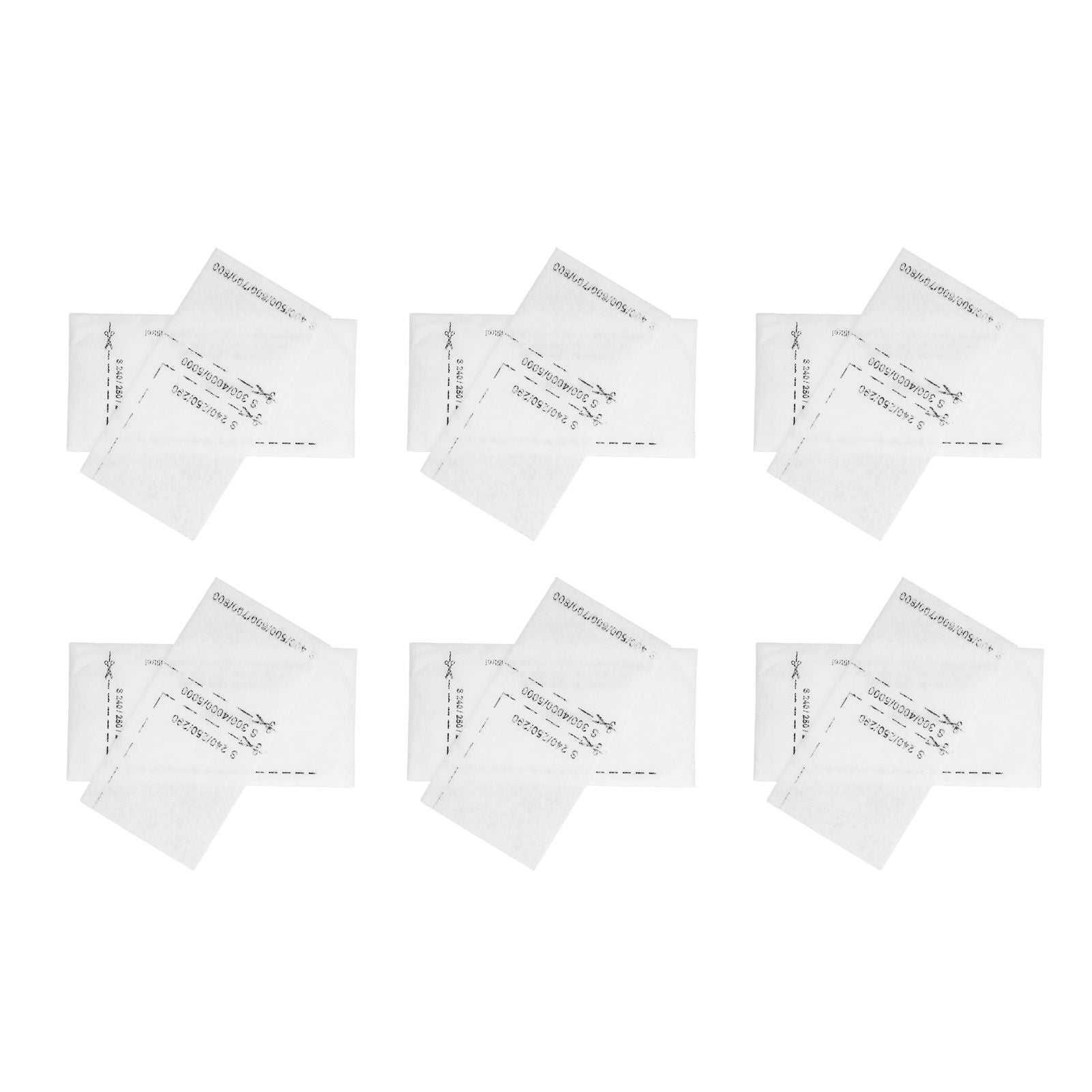 10x Filter Screen Kit for Miele FJM GN Series Vacuum Cleaner White
