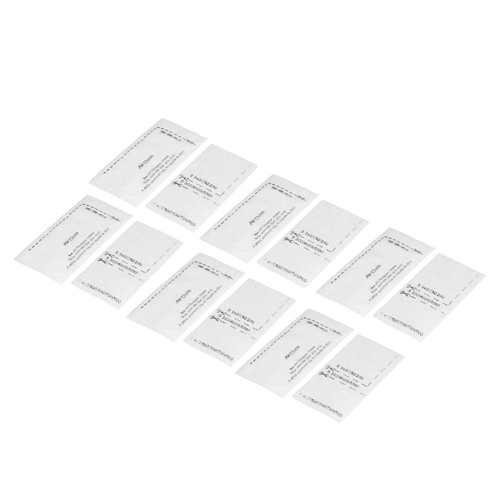 10x Filter Screen Kit for Miele FJM GN Series Vacuum Cleaner White