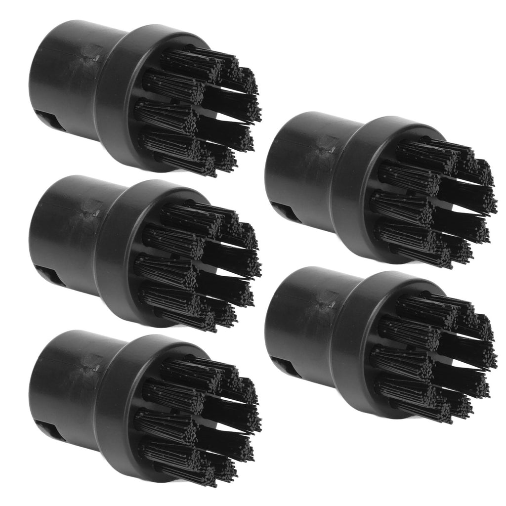 5PCS Steam Engine Brush Black Steamer Cleaning Brush Replacement Brush for Karcher SC1 SC2 SC3 SC4 SC5