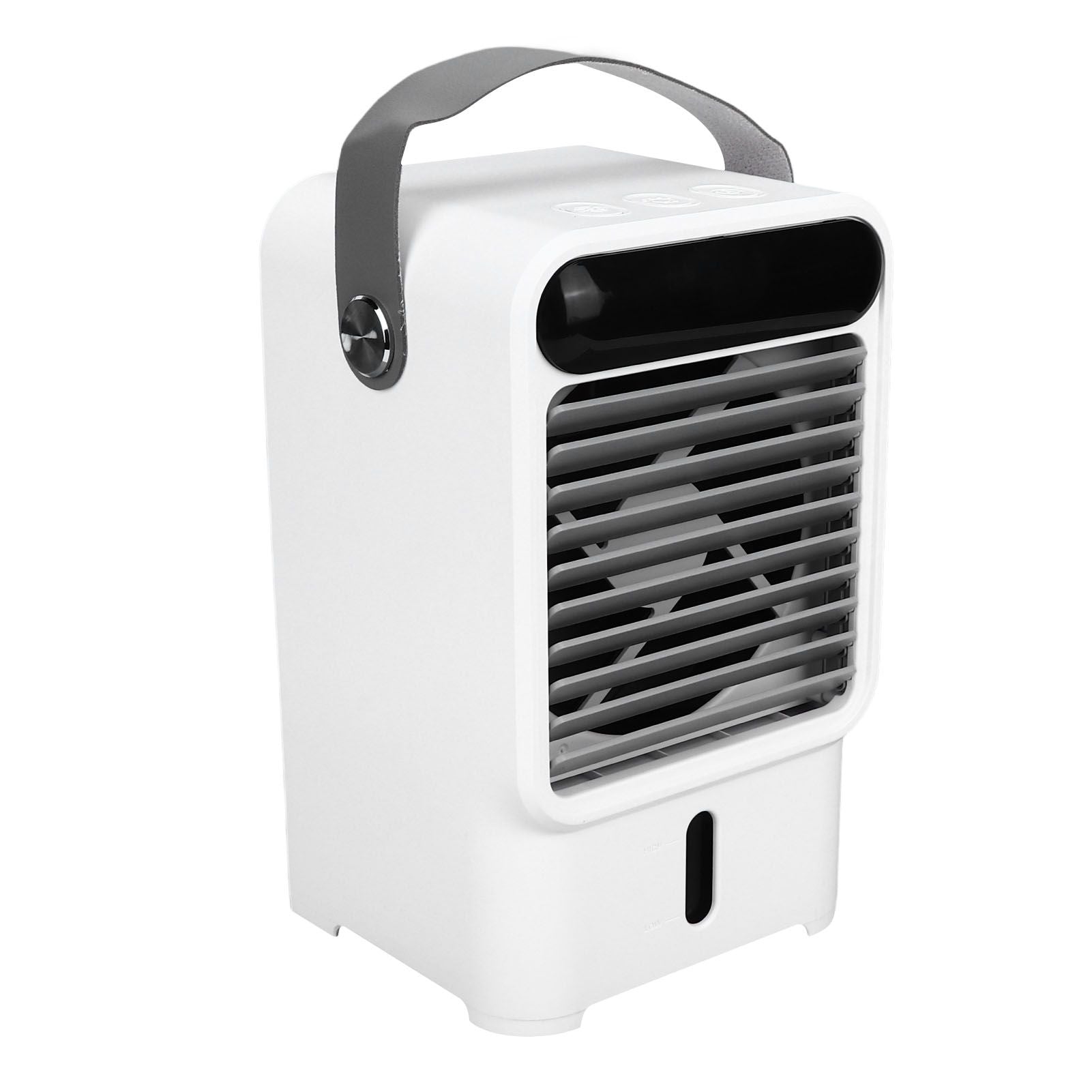 Fan Humidifier 500ml USB Powered 6W 2A 5V Air Cooler Three Levels Adjustable Pull Out Design Windowless Air Conditioner