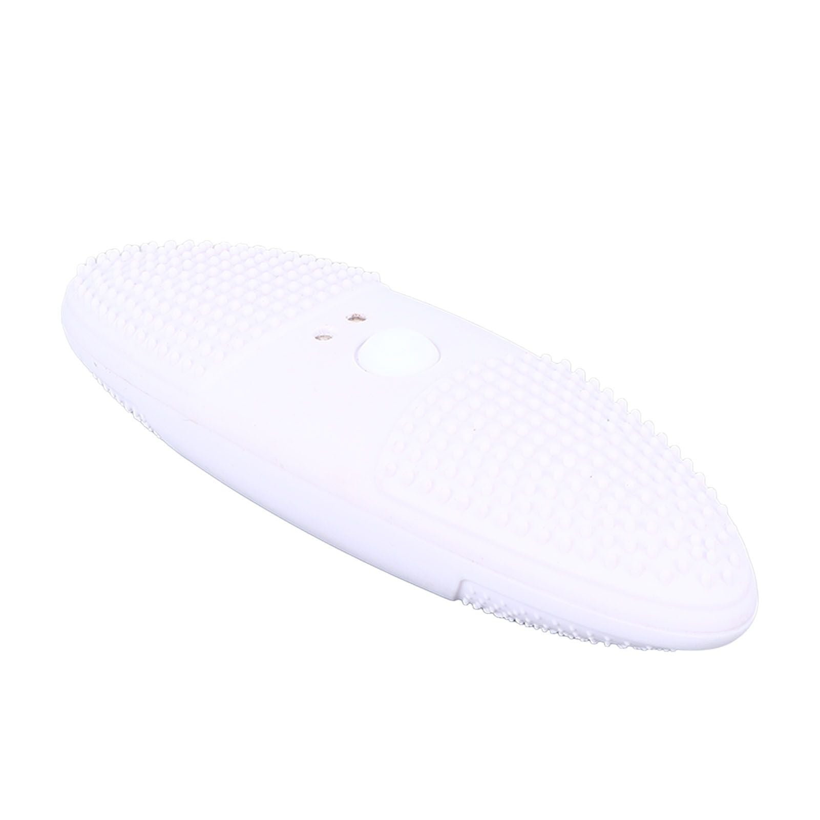 Ultrasonic Scrubber 3 Levels USB Charging High Frequency Vibration Dual Waving Ultrasonic Vegetable Washing Machine White