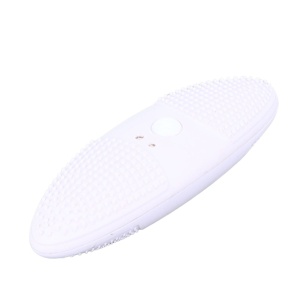 Ultrasonic Scrubber 3 Levels USB Charging High Frequency Vibration Dual Waving Ultrasonic Vegetable Washing Machine White