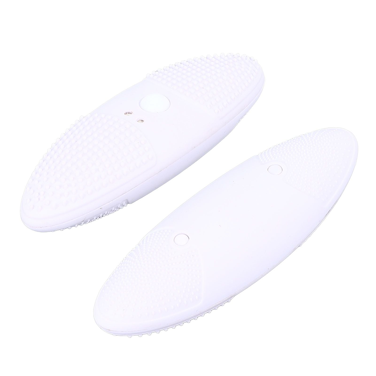 Ultrasonic Scrubber 3 Levels USB Charging High Frequency Vibration Dual Waving Ultrasonic Vegetable Washing Machine White