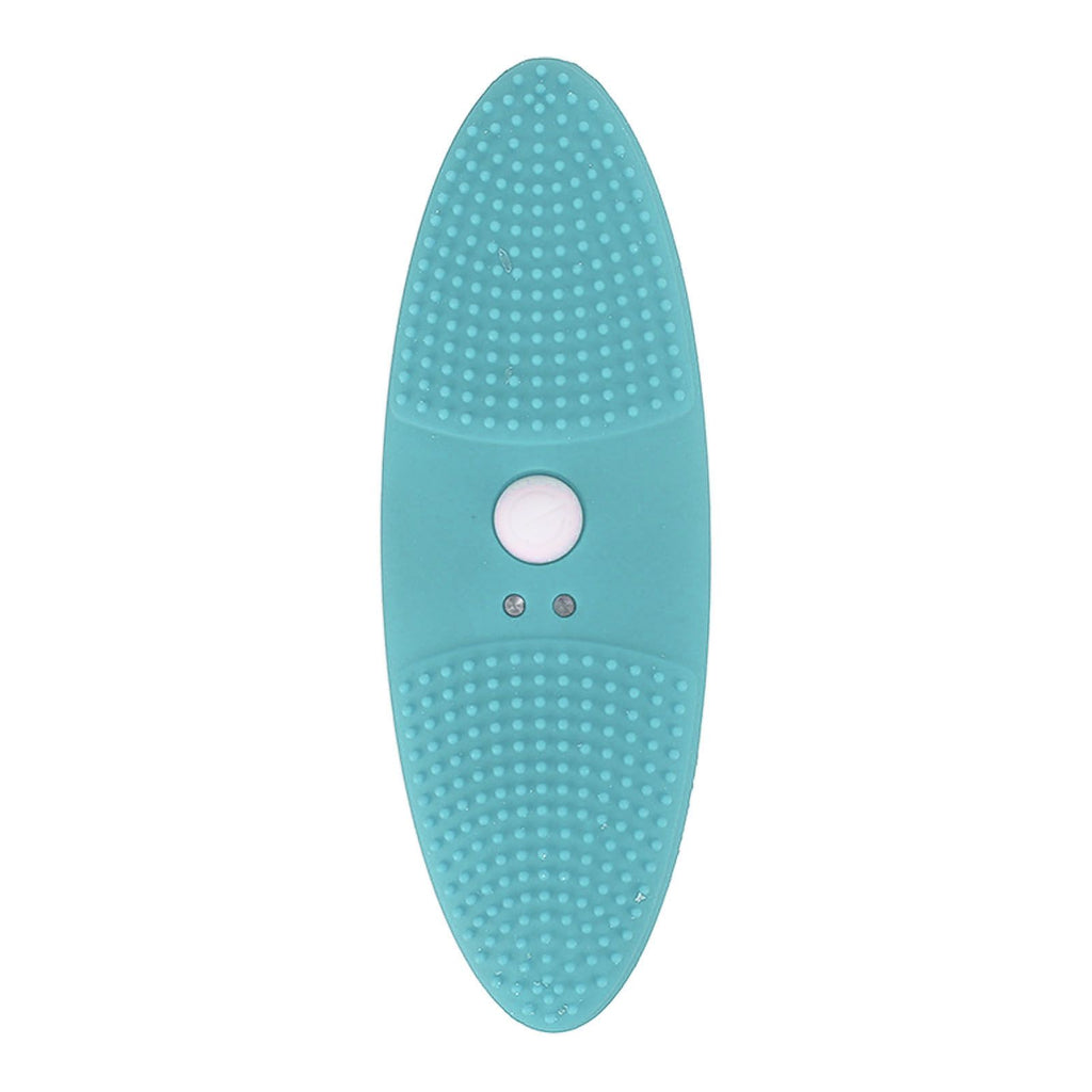Ultrasonic Scrubber 3 Levels USB Charging High Frequency Vibration Dual Waving Ultrasonic Vegetable Washing Machine Blue
