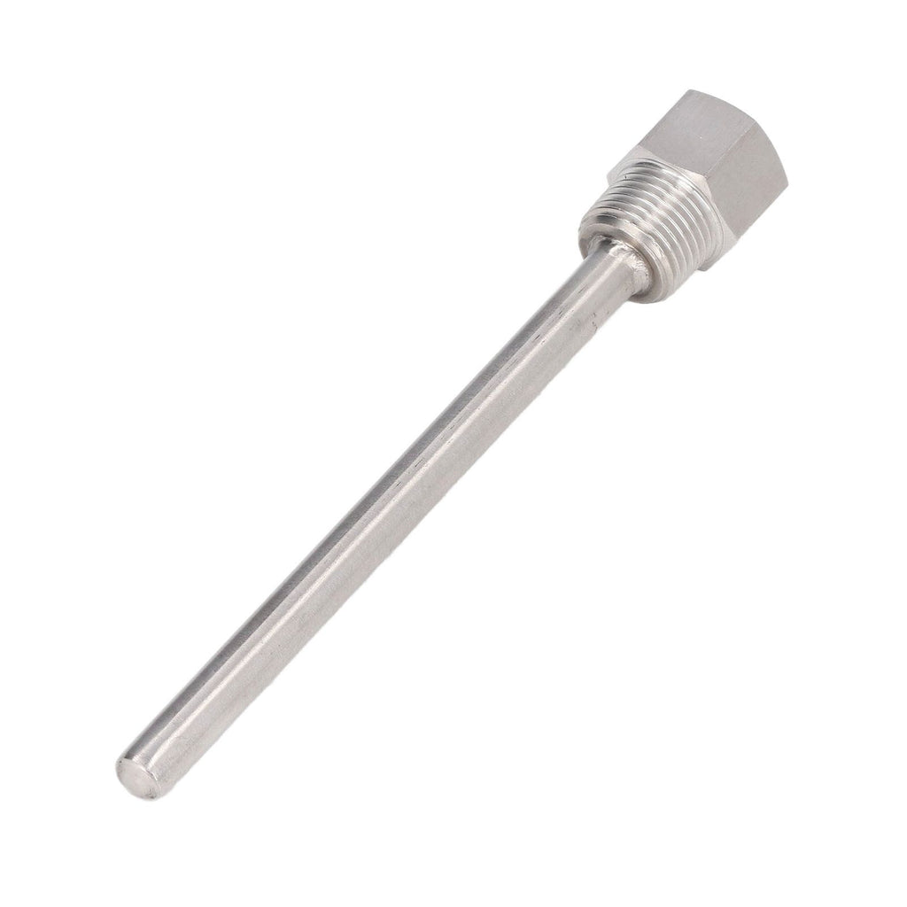 Stainless Steel Thermowell G1/2 Male Thread 6.7in Length Thermowell for Temperature Sensors