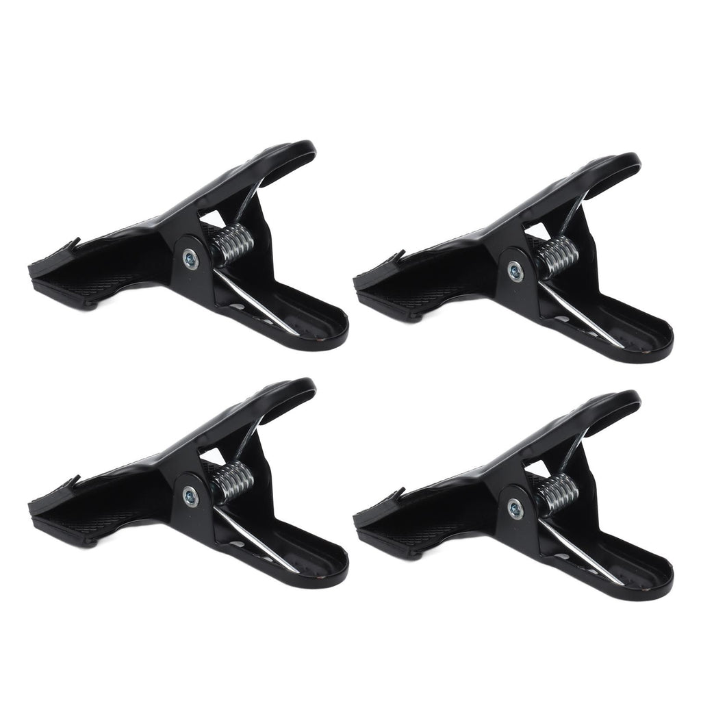4pcs Woodworking A Clip Heavy Duty Anti Slip Metal Wide Mouth Spring Clamps for Photography Backdrops