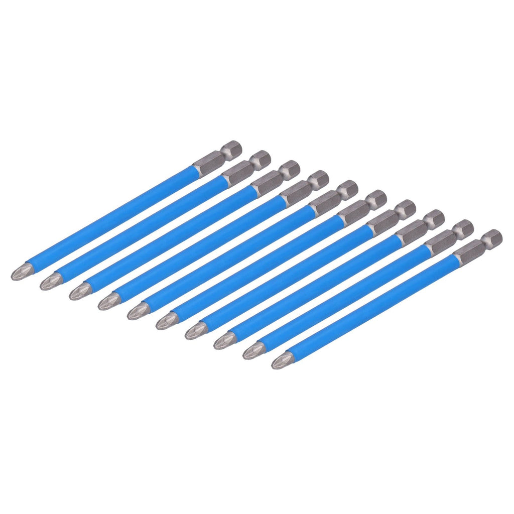 10Pcs Batch Heads Impact Resistant Electric Magnetic Drill Screwdriver Bit Kit Repair Tools