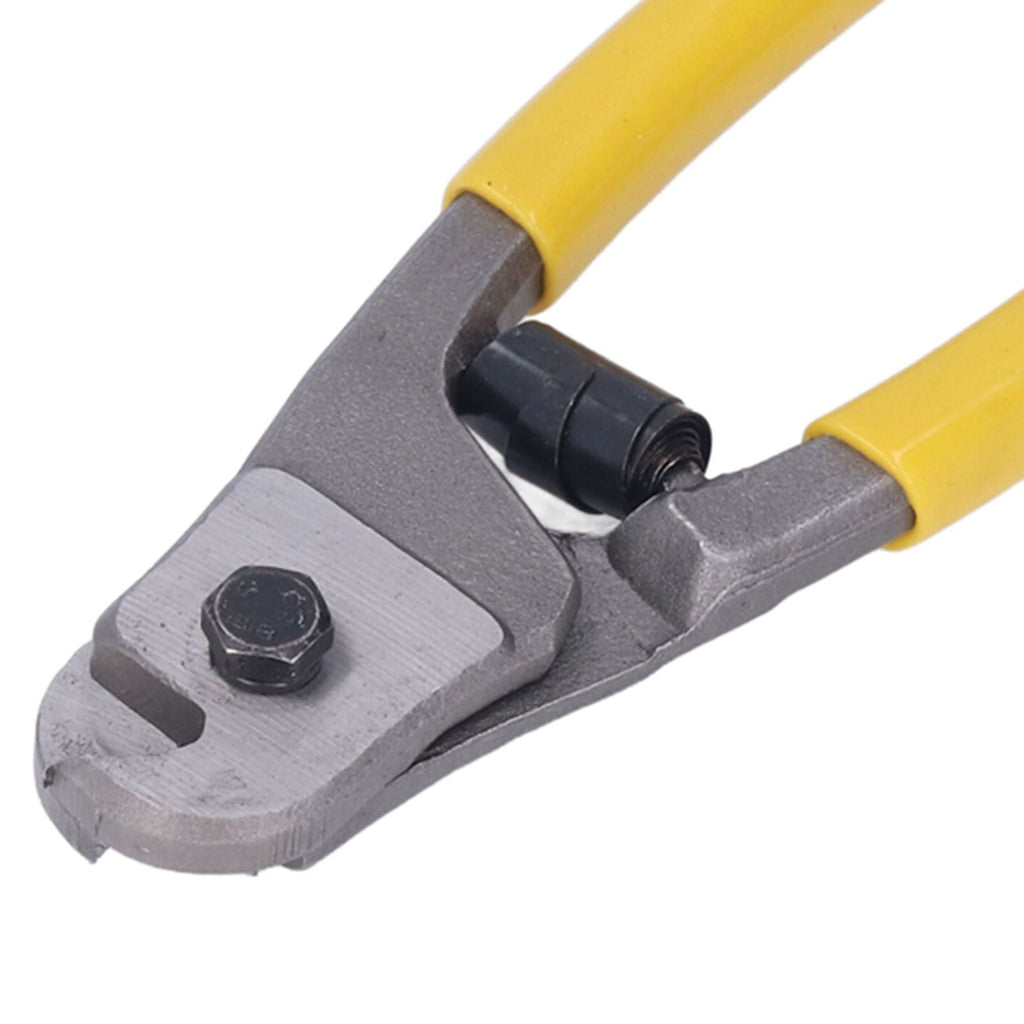 Wire Cutter Tool Steel High Sharpness Sturdy Durable Rustproof Effort Saving Ergonomic Design Cable Cutter