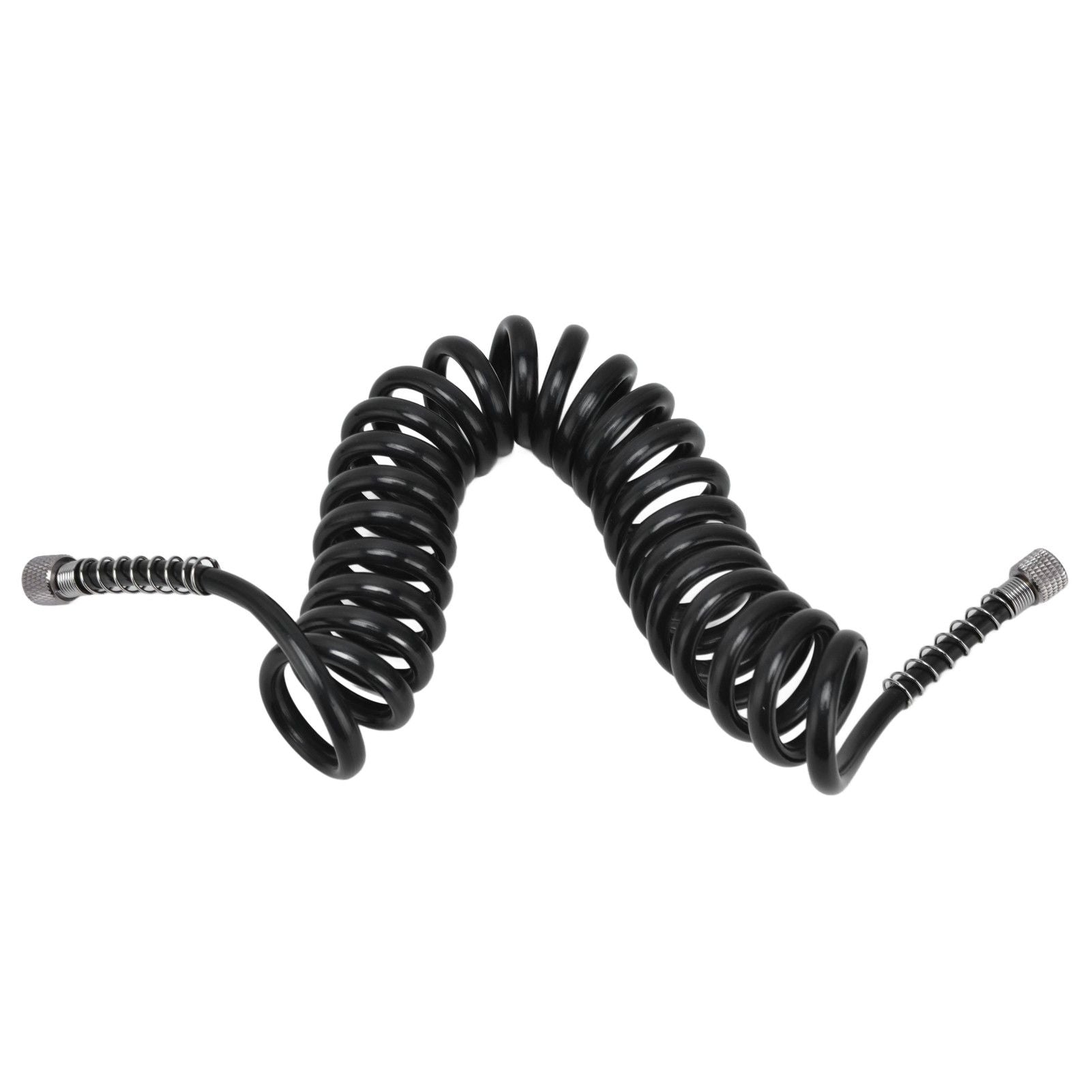 Air Hose Polyurethane Coil Air Hose with G1/8 Female Thread Fittings for Paint Airbrush Accessories