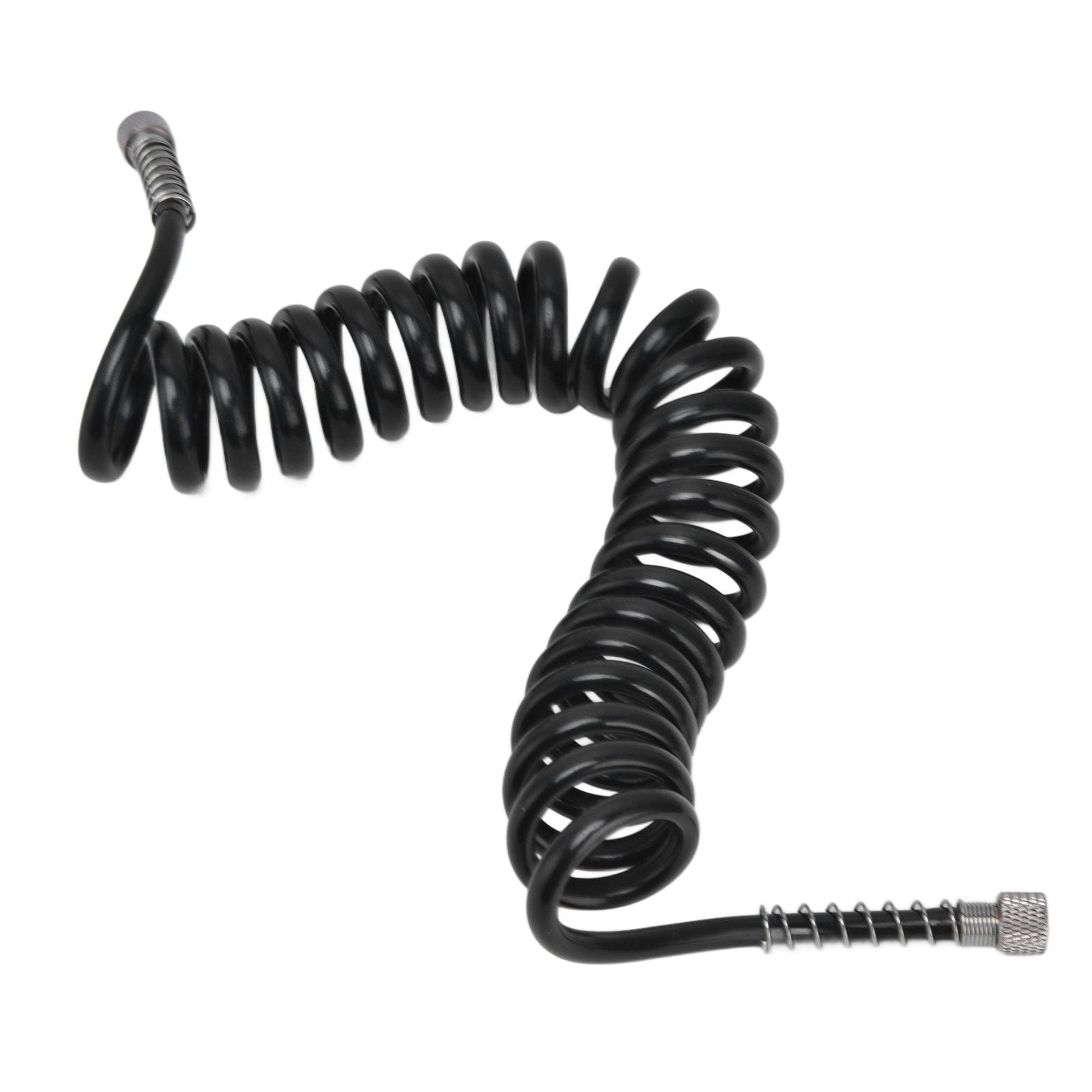 Air Hose Polyurethane Coil Air Hose with G1/8 Female Thread Fittings for Paint Airbrush Accessories