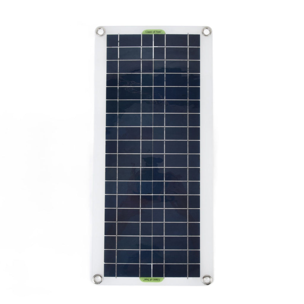 20W Solar Panel Battery Charger 21V Polysilicon Portable Solar Panel Charging Kit for Car