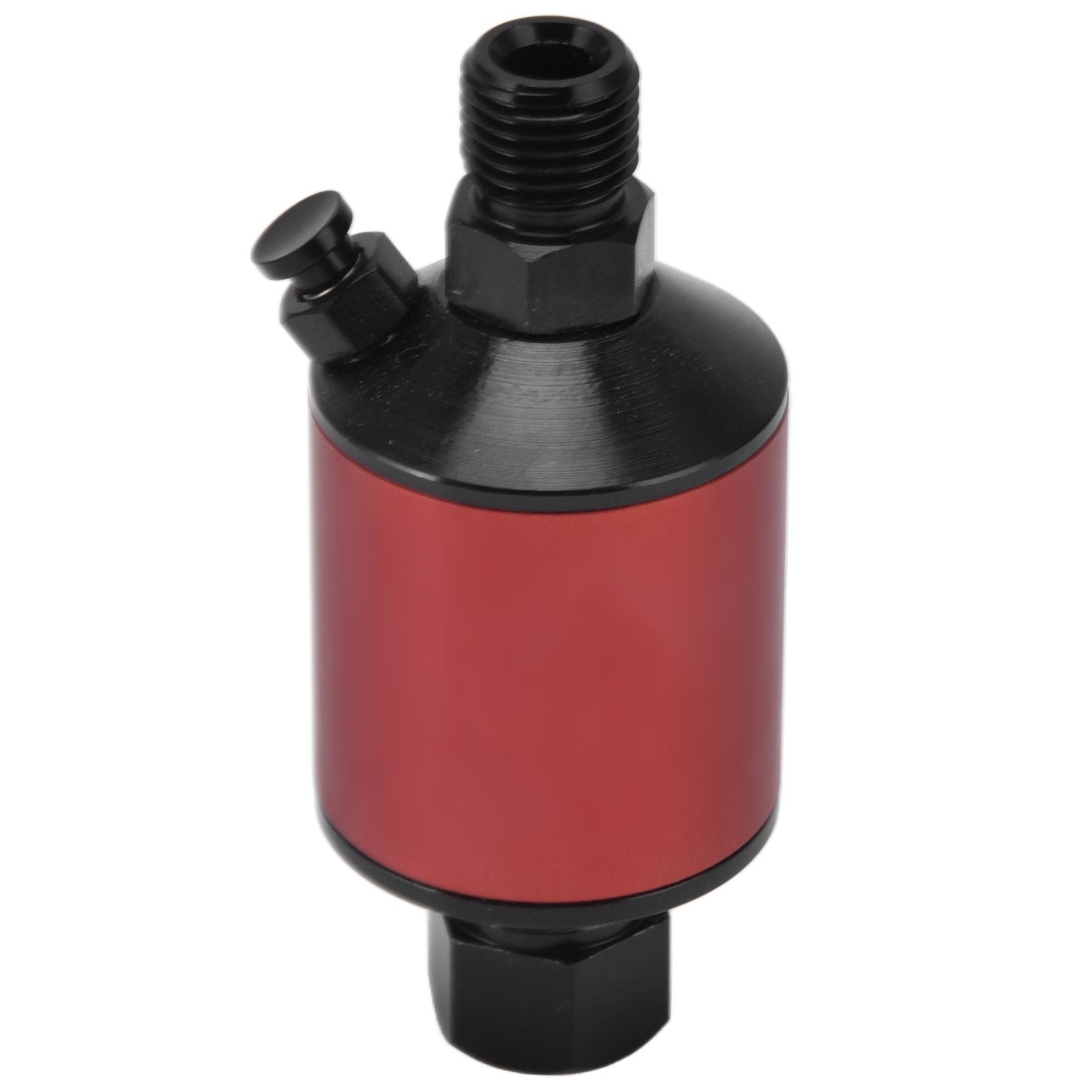 1/4 Inch Water and Oil Separator Air Compressor Water Separator 1/4inch NPT Compressed Air Filter Regulator Red