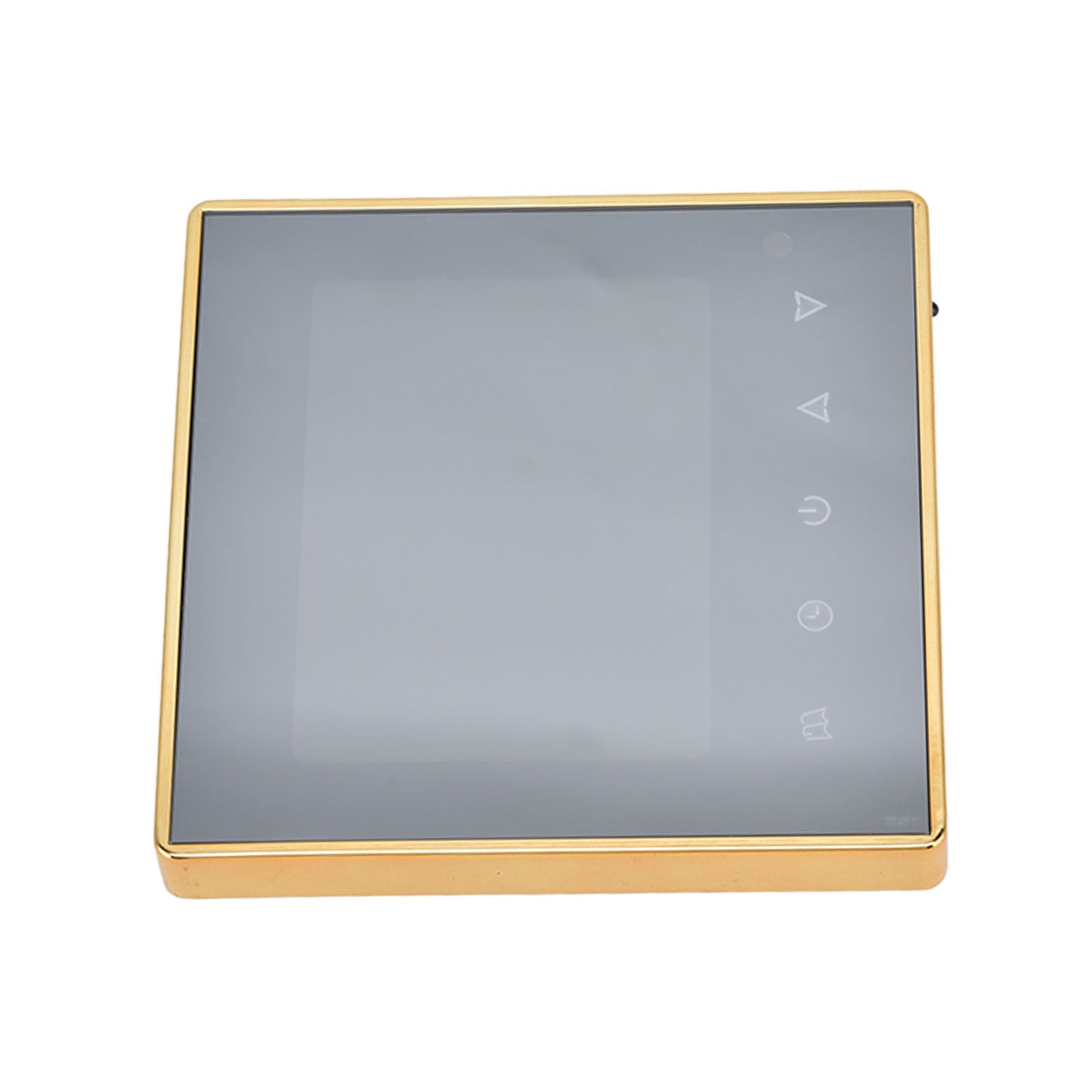 Smart Thermostat Multifunction Programmable Thermostat for Air Conditioner Water Heating Underfloor Heating AC220V Gold