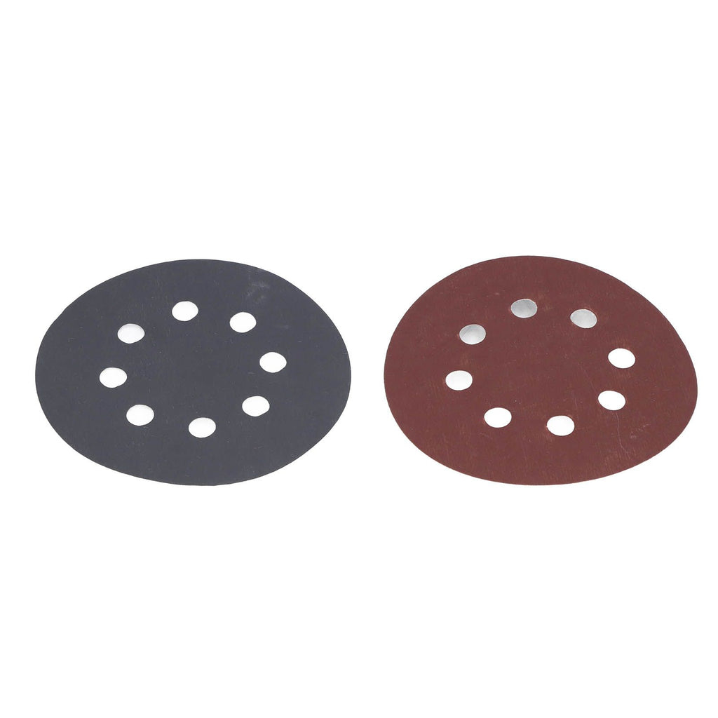 100PCS 5in Round Sanding Disc Include 80 180 240 320 400 800 1000 1500 2000 3000 Grit Round Sandpaper for Leather Wall