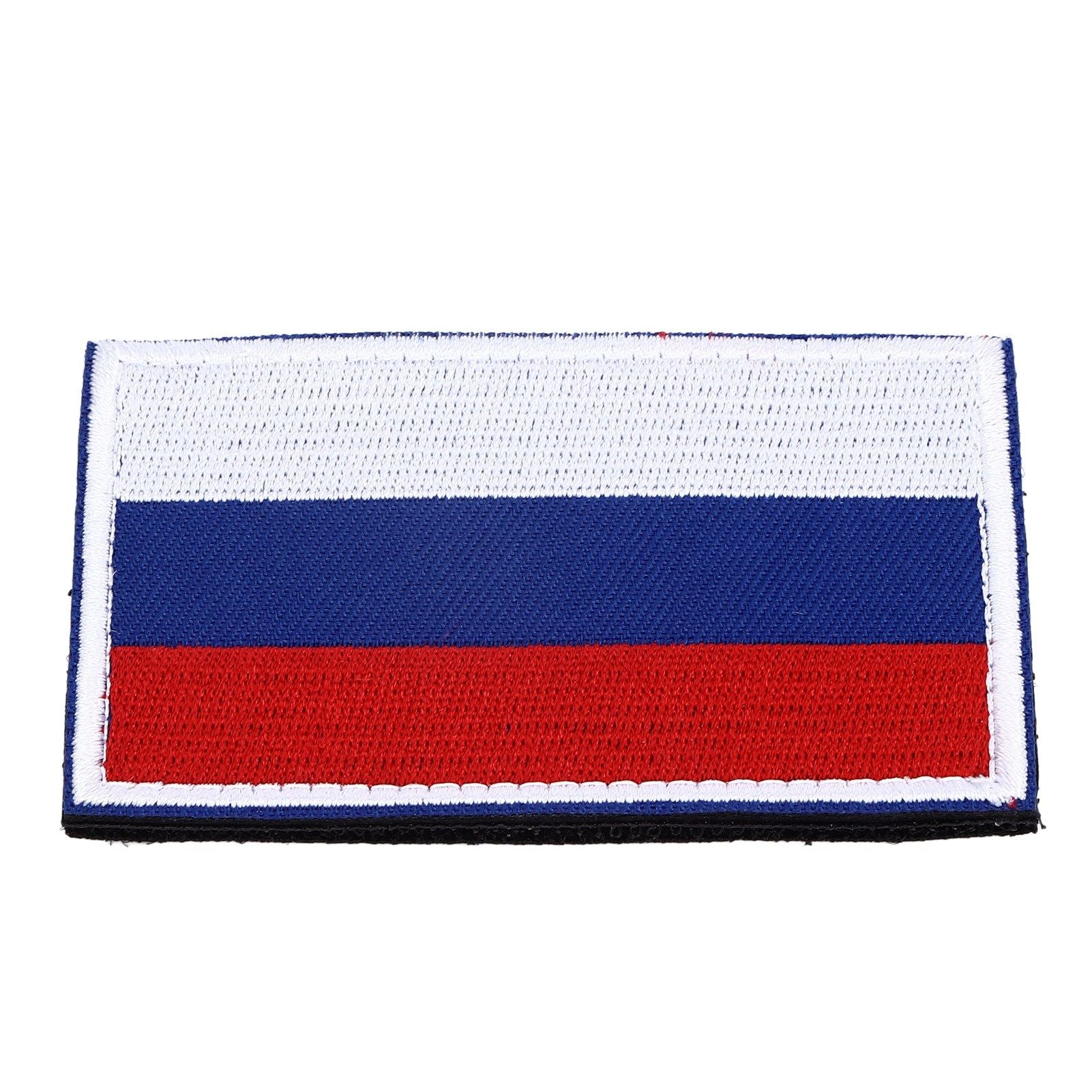 European Country Flags Patch World National Hook and Loop Badge Embroidered Patch Accessory Russia
