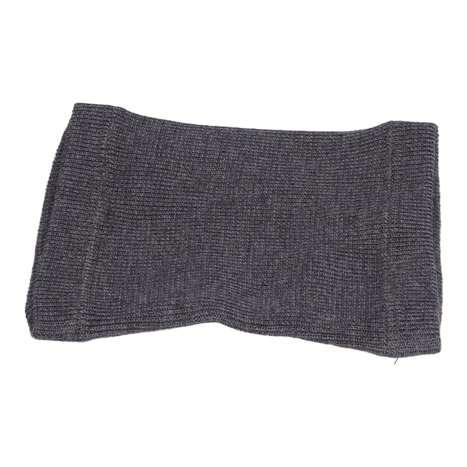 Dog Ears Cover Freeze Proof Elastic Polyester Puppy Neck Ear Warmer Hood Earmuffs for Winter Dog GroomingGrey S