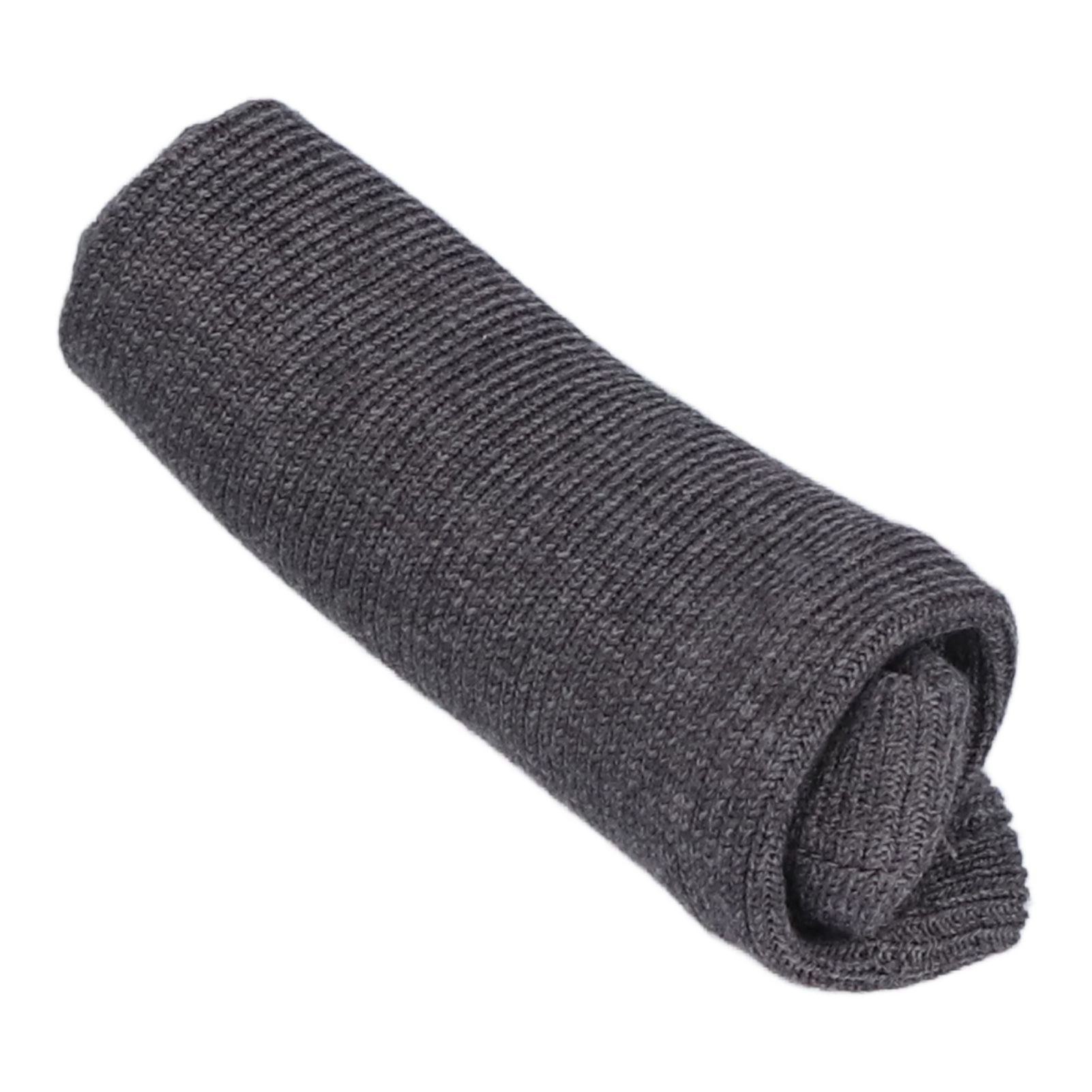 Dog Ears Cover Freeze Proof Elastic Polyester Puppy Neck Ear Warmer Hood Earmuffs for Winter Dog GroomingGrey S