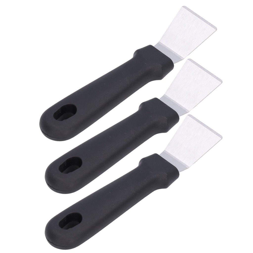 10Pcs Defrosting Shovel Efficient Cleaning Anti Slip Handle Hanging Hole Ice Scraper Deicing Tool for KitchenBlack