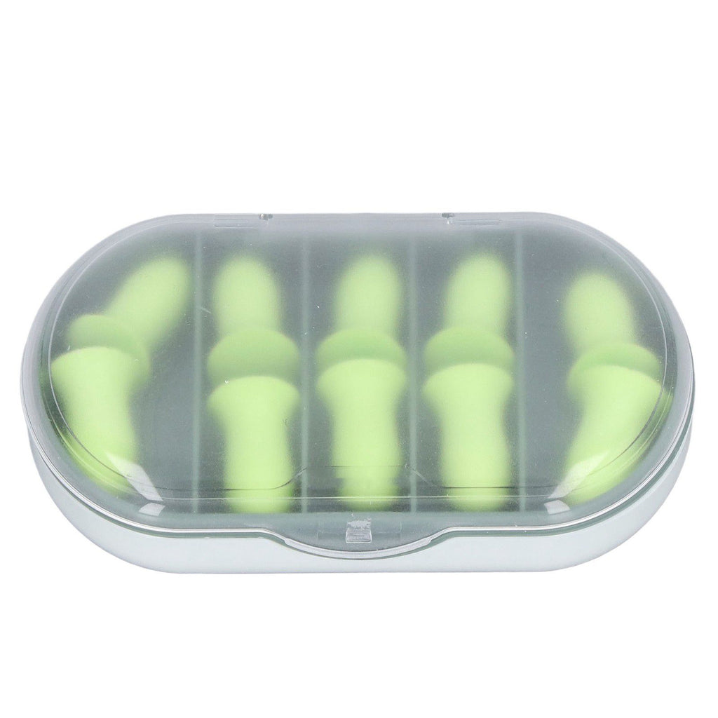 10Pcs Sleeping Ear Plugs Soft Comfortable Safe Sponge Excellent Sound Insulation High Elasticity Swimming Ear Plugs