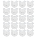 20 Sets Quilt Fixing Clip Plastic Duvet Quilt Cover Fixing Holder to Keep Your Quilt Still