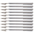 10Pcs Roach Clip Stainless Steel Durable Telescopic Design Wide Application Bracelet Helper Tool for Car Home Repair