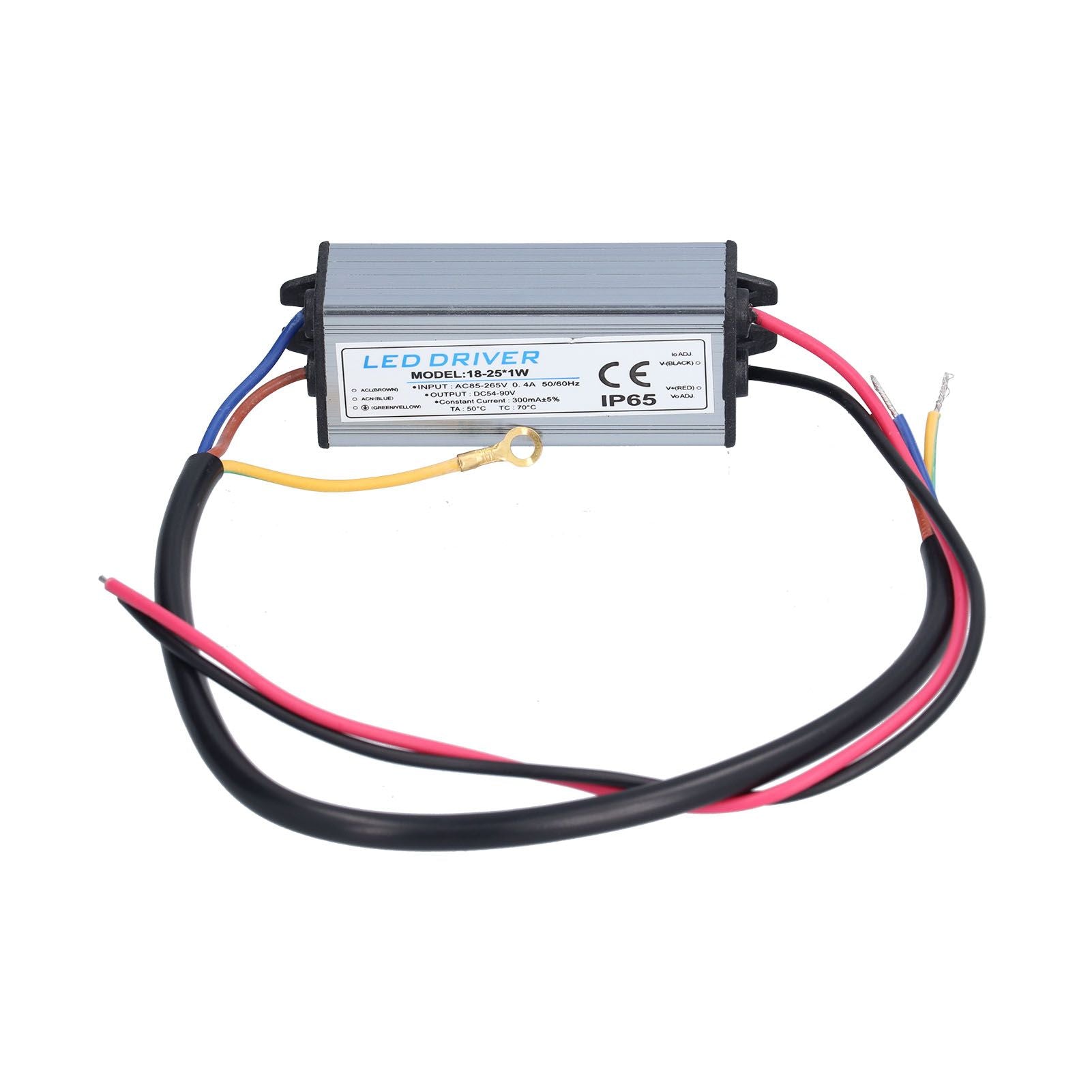 LED Driver 300mA Transformer AC85-265V to DC54-90V Power Supply