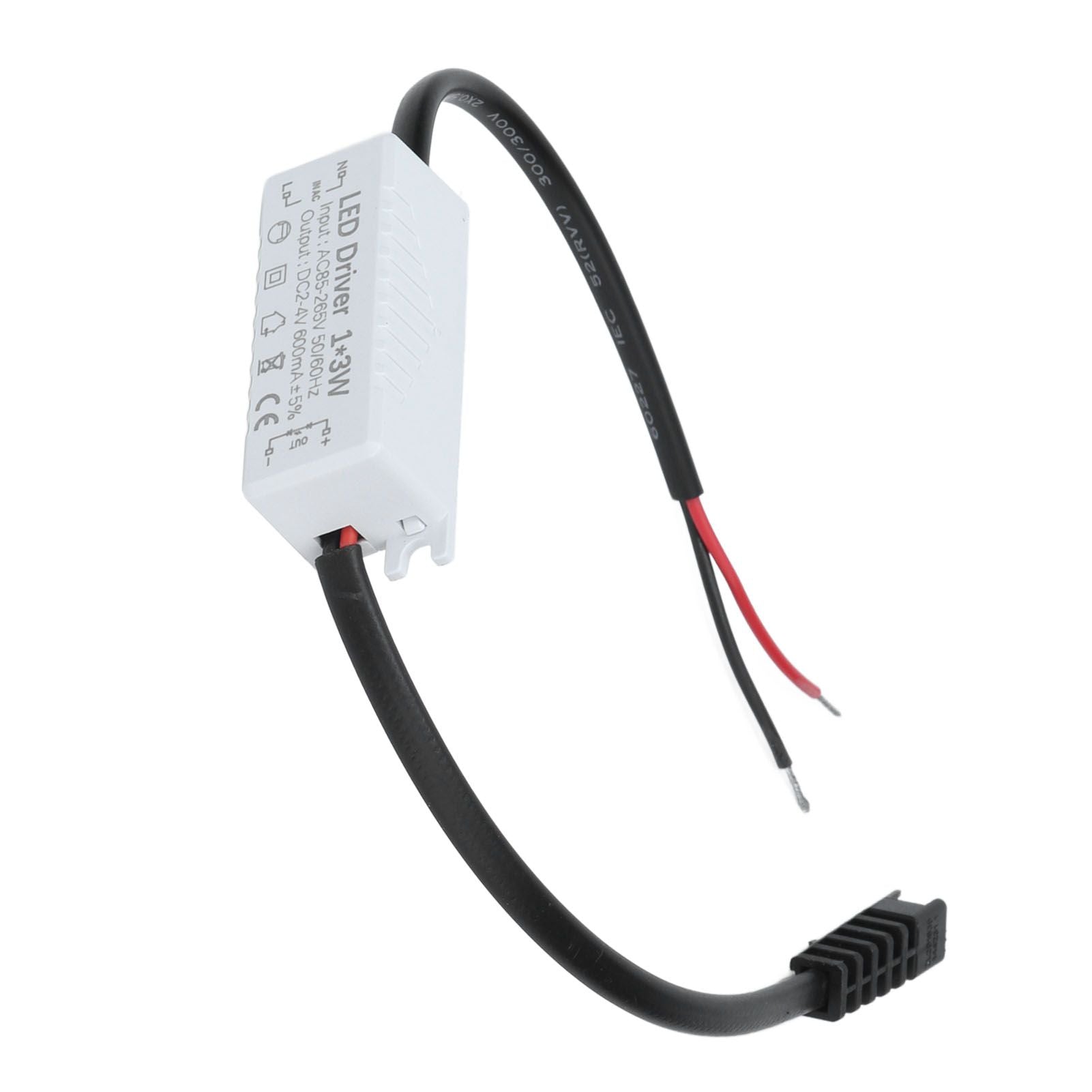 LED Driver AC 85‑265V to 2‑4V DC Power Supply Transformer Adapter for LED Strip Lighting