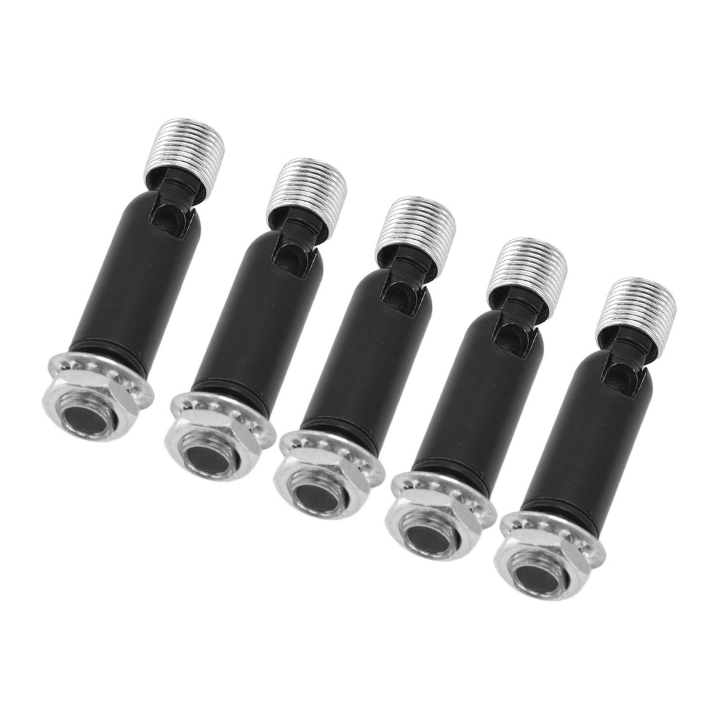 5Pcs M10 Sloped Ceiling Adapter for Ceiling Lamp Pendant Light Chandelier Track Suspension Accessories M10 External Gear Steering Joint Black