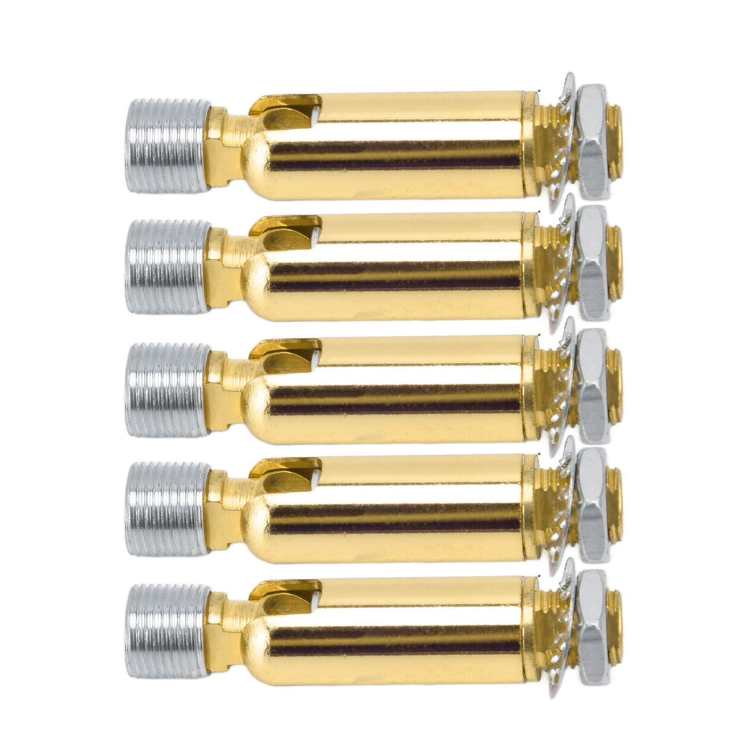 5Pcs M10 Sloped Ceiling Adapter for Ceiling Lamp Pendant Light Chandelier Track Suspension Accessories M10 External Gear Steering Joint Bronze