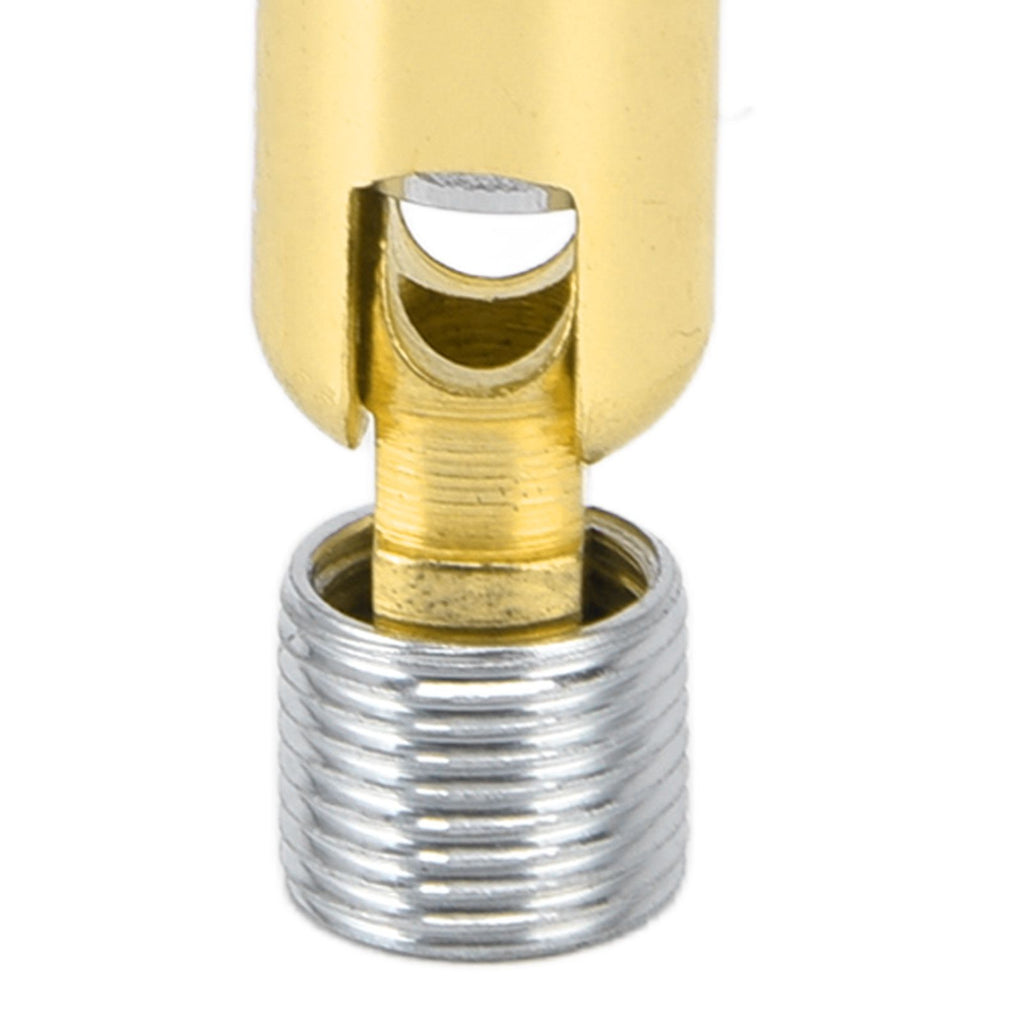 5Pcs M10 Sloped Ceiling Adapter for Ceiling Lamp Pendant Light Chandelier Track Suspension Accessories M10 External Gear Steering Joint Bronze