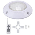 Pool LED Lights AC12V RGB Colorful IP68 Waterproof Remote Control High Transmittance Durable ABS Aquarium Pool Light 18W