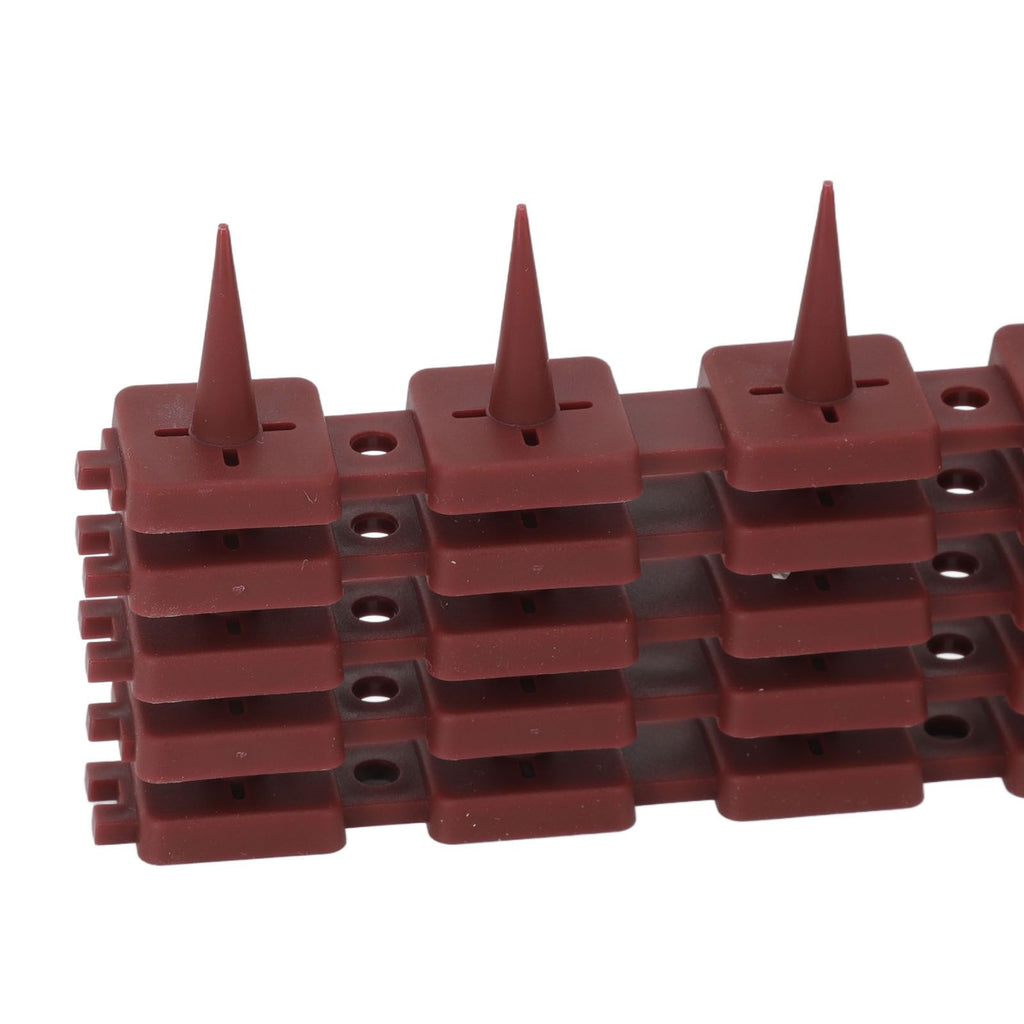 Bird Spikes 15 Feet Stainless Steel Pigeon Deterrent Spikes for Fence Roof Mailbox Window SK430 (4+2)