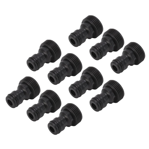 10 Pcs Tap Connector G3/4 Male Thread 25mm Quick Connector Nipple Hose Quick Connector Plastic