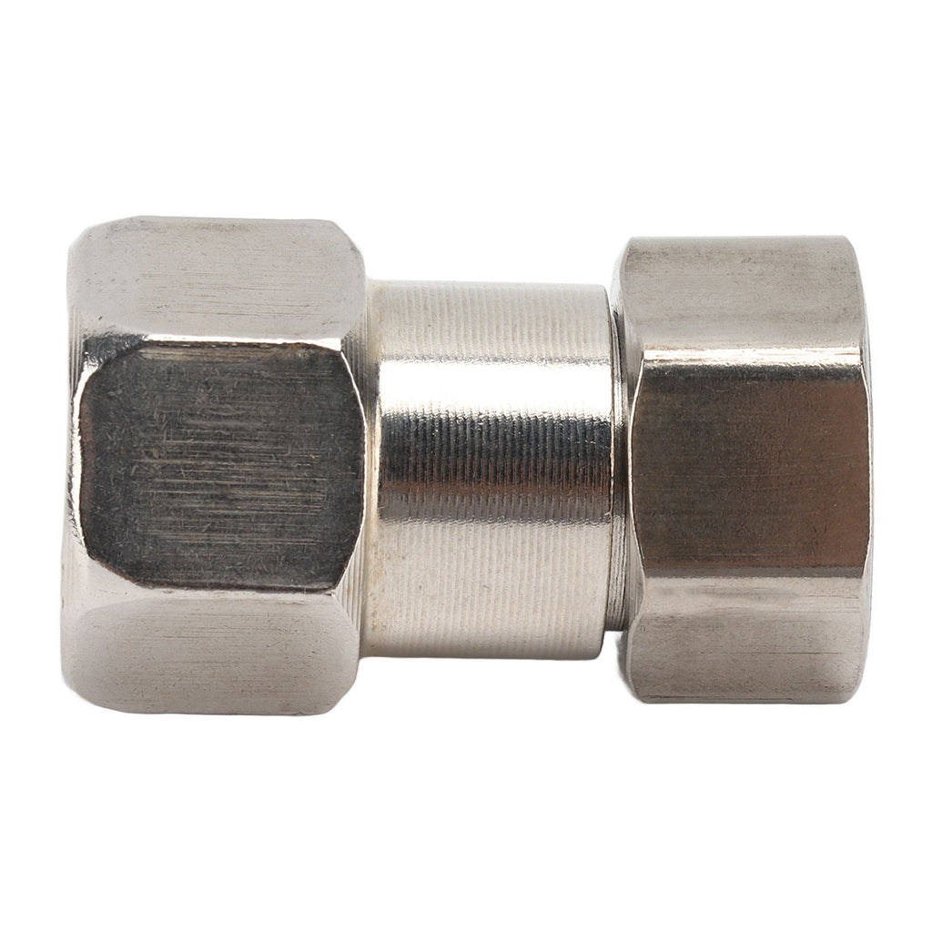 5PCS Plumbing Fittings Stainless Steel Female Thread Pipe Adapter Fittings for Shower Water Heater G1/2