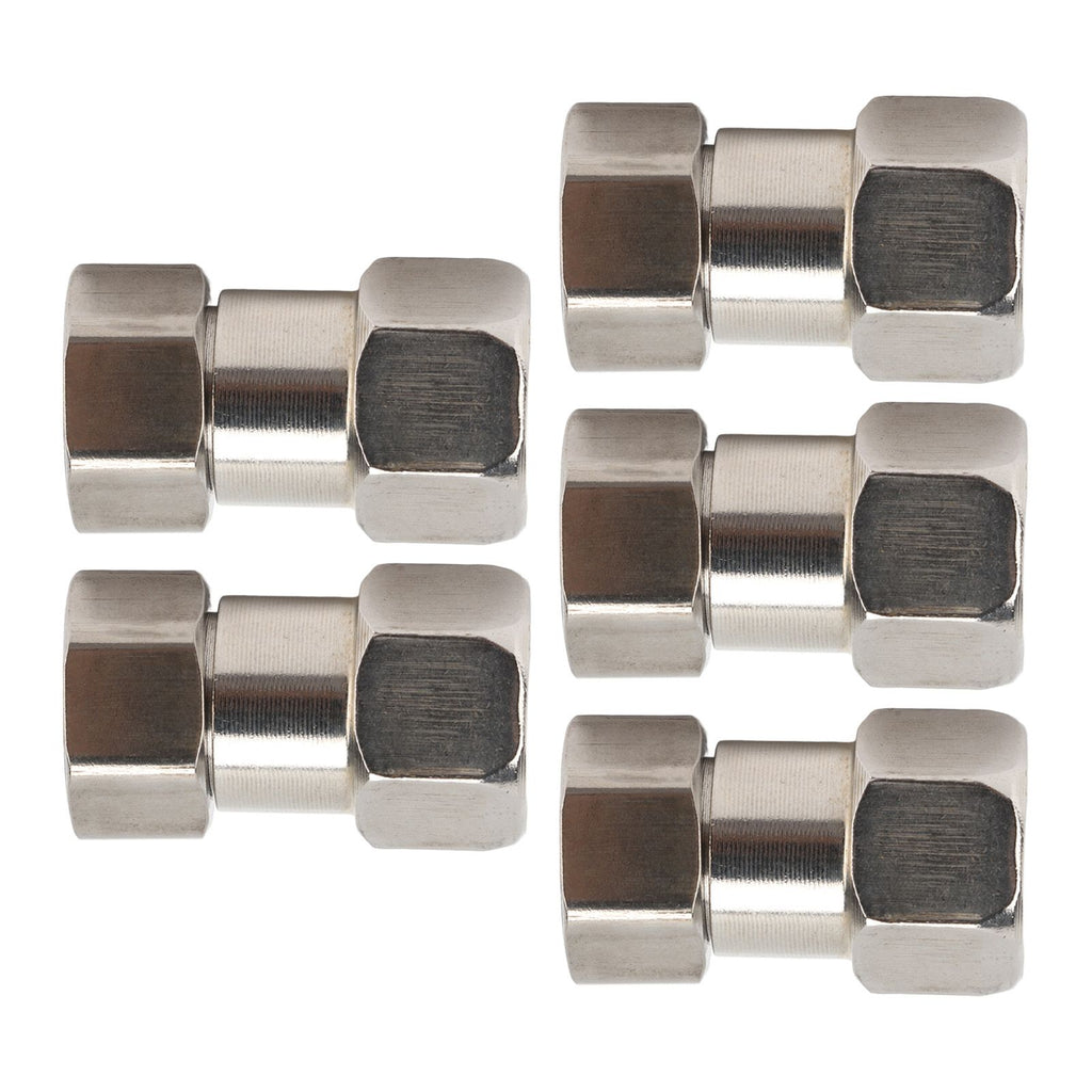 5PCS Plumbing Fittings Stainless Steel Female Thread Pipe Adapter Fittings for Shower Water Heater G3/4