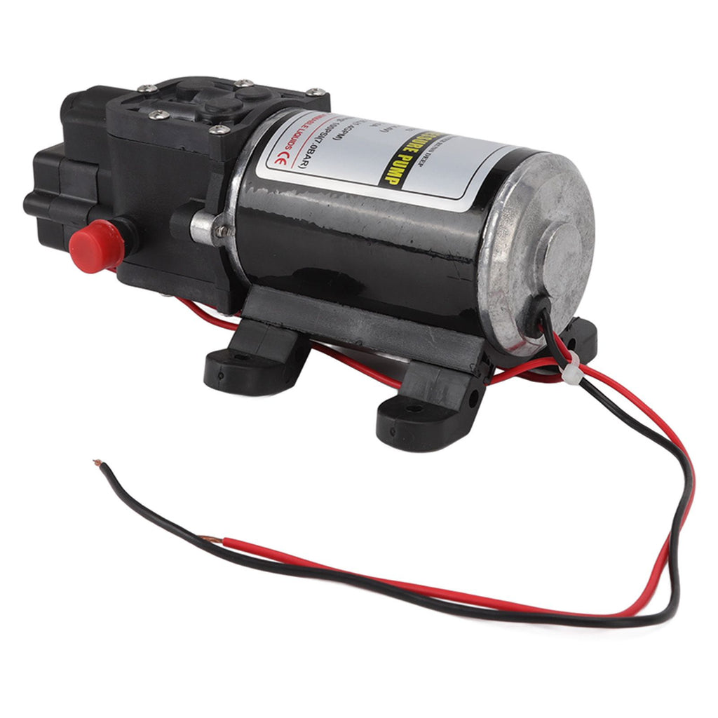 Diaphragm Water Pump Self Priming Intermittent Diaphragm Pump High Pressure Water Pump for Home Marine RL 3201(12V)