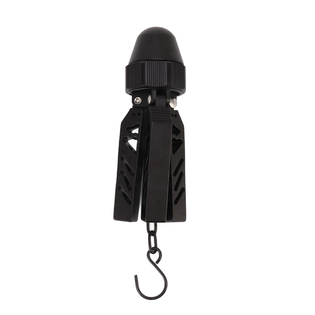 Camping Tripod Aluminum Alloy Stable Multifunctional Black A Shaped Tent Support Pole for Outdoor