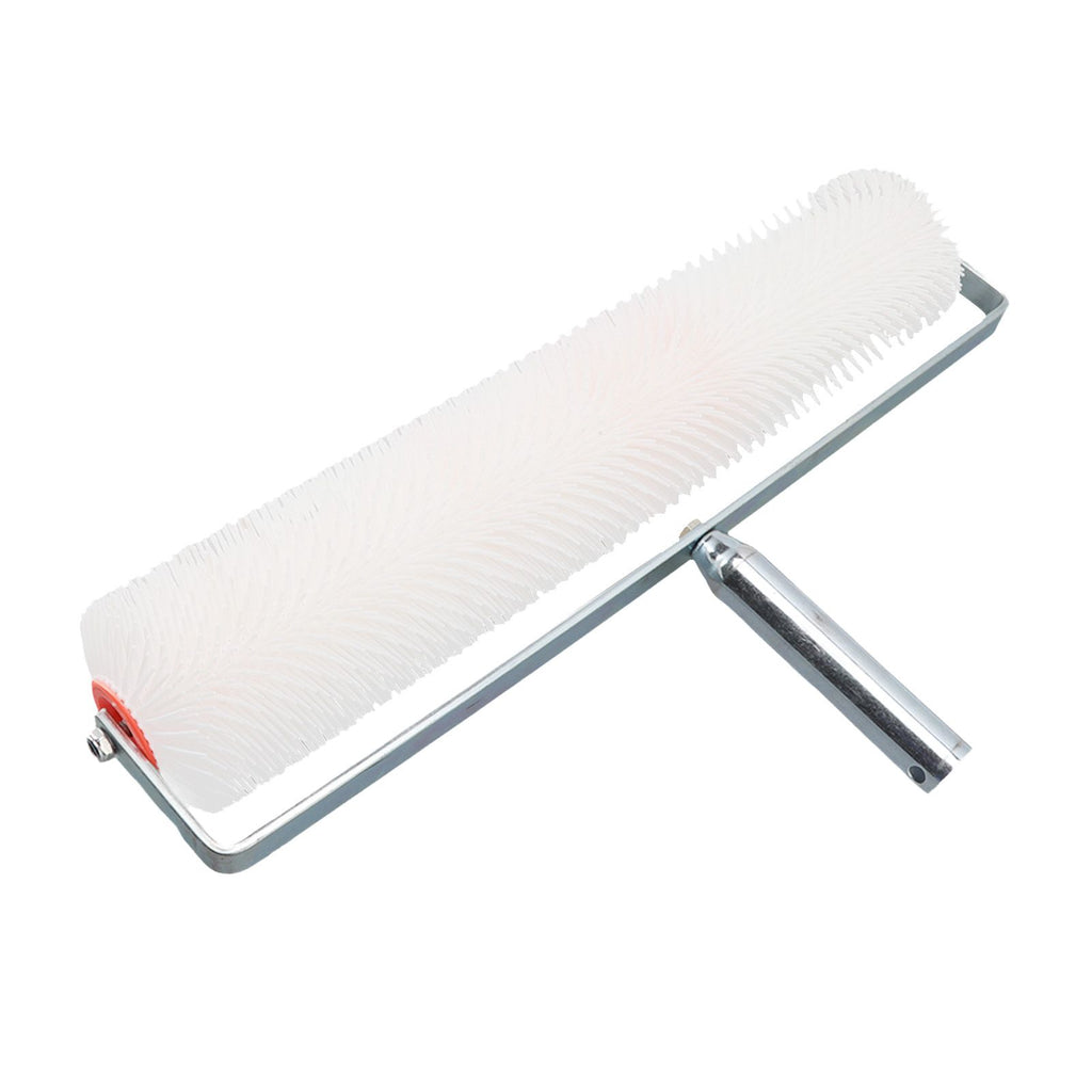 28MM Self Leveling Defoaming Spike Roller PVC Plastic Round Thick Needle Floor Aeration Roller Epoxy Cement Construction Tools