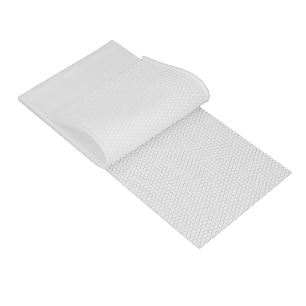 2PCS 5.4mm Silicone Beeswax Foundation Sheet Manual Beeswax Press Embosser DIY Mold Beekeeping Equipment