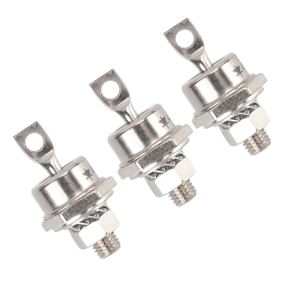 3Pcs 40HFR120 Diode Module 40A Iron Replacement Spiral Rectifier Diode Diesel Generator Parts Negative Pole