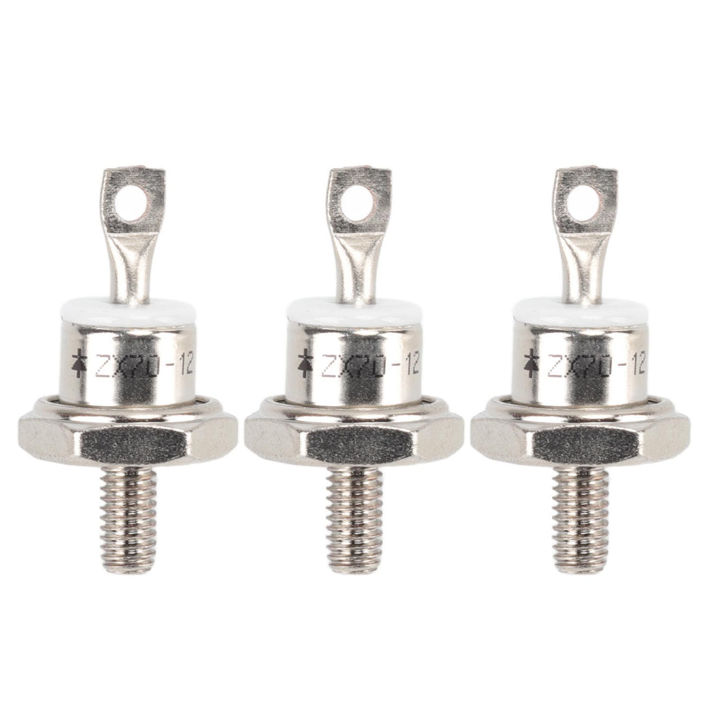 3Pcs ZX70 12 70A Diesel Generator Rectifier Diode Replacement Diesel Engine Generator Diode for Diesel Generator Parts Positive