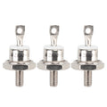 3Pcs ZX70 12 70A Diesel Generator Rectifier Diode Replacement Diesel Engine Generator Diode for Diesel Generator Parts Positive