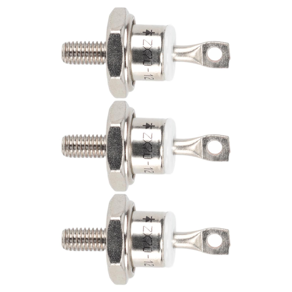 3Pcs ZX70 12 70A Diesel Generator Rectifier Diode Replacement Diesel Engine Generator Diode for Diesel Generator Parts Positive