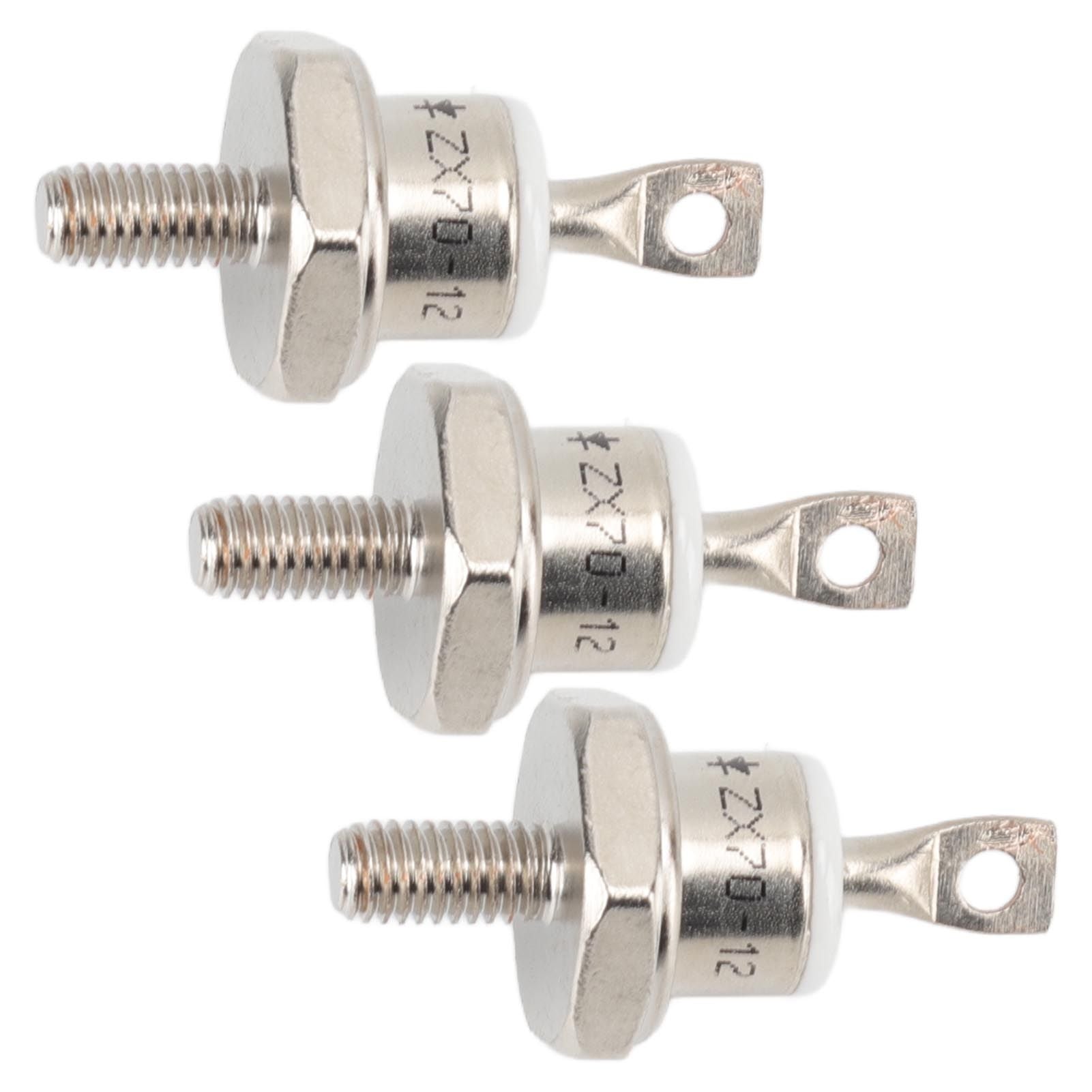 3Pcs ZX70 12 70A Diesel Generator Rectifier Diode Replacement Diesel Engine Generator Diode for Diesel Generator Parts Negative