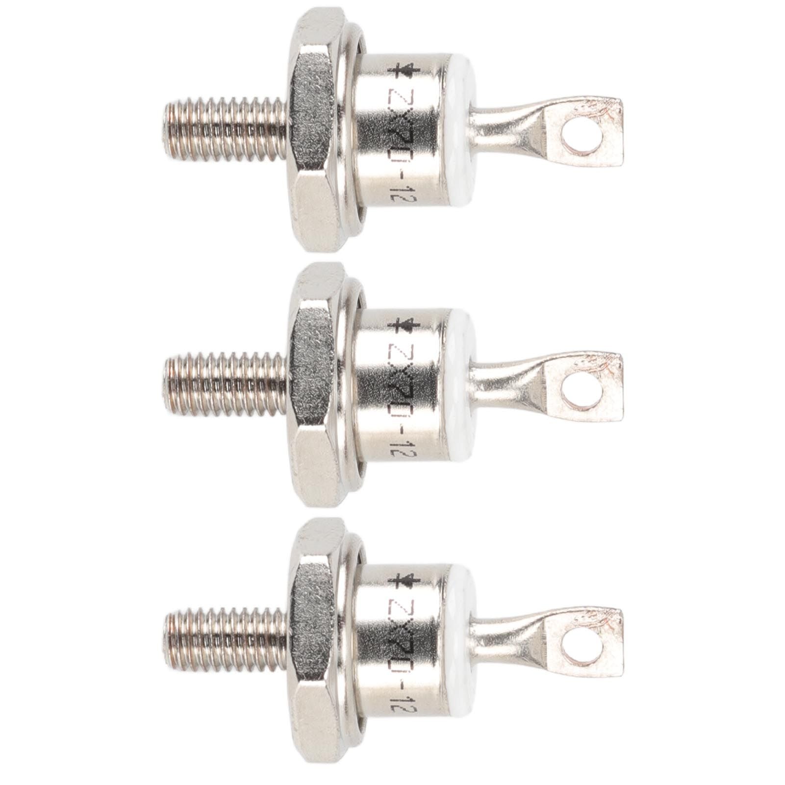 3Pcs ZX70 12 70A Diesel Generator Rectifier Diode Replacement Diesel Engine Generator Diode for Diesel Generator Parts Negative