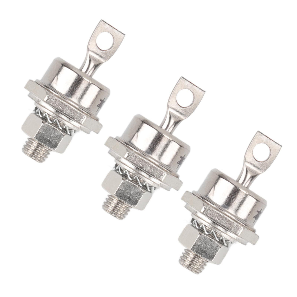 3PCS 70HFR120 70A Rectifier Diode Compact Stable Spiral Rectifier Module for Diesel Generator Accessories Positive Pole