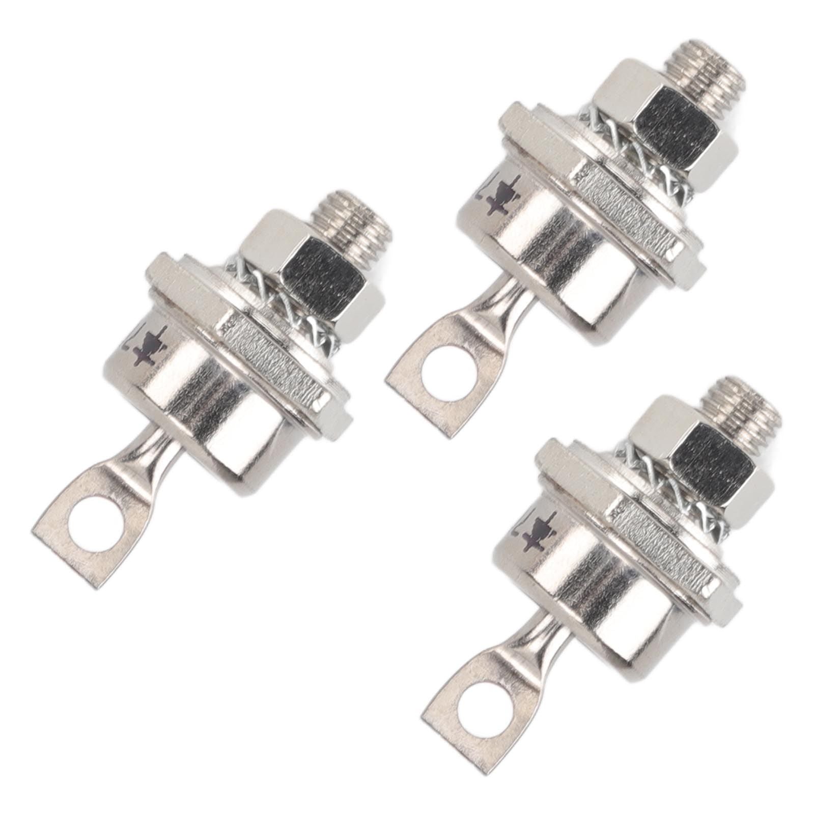 3PCS 70HFR120 70A Rectifier Diode Compact Stable Spiral Rectifier Module for Diesel Generator Accessories Positive Pole