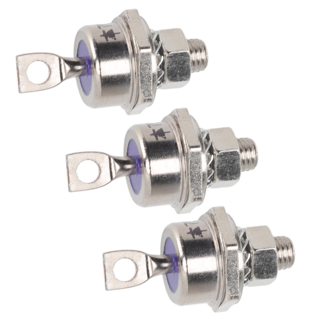 3PCS 70HFR120 70A Rectifier Diode Compact Stable Spiral Rectifier Module for Diesel Generator Accessories Positive Pole