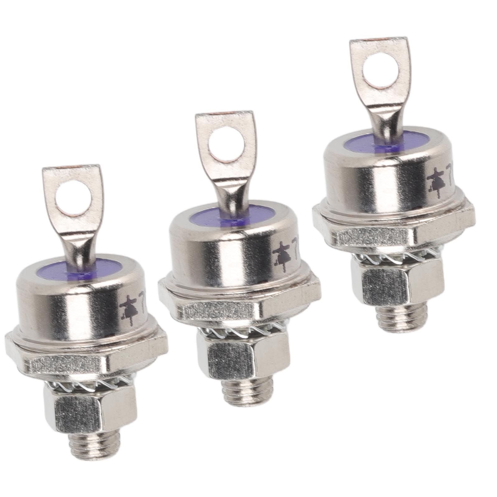 3PCS 70HFR120 70A Rectifier Diode Compact Stable Spiral Rectifier Module for Diesel Generator Accessories Positive Pole